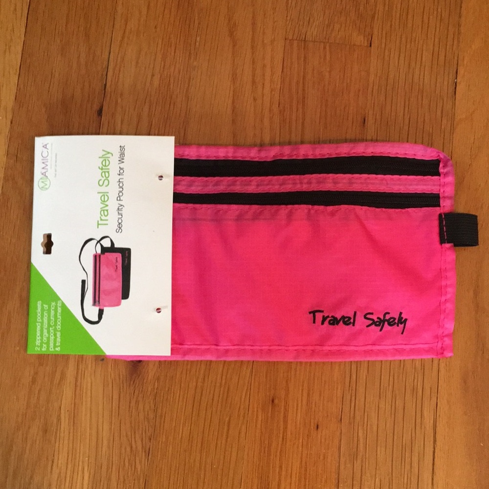 NEW!!  Travel Safely Security Waist Pouch
